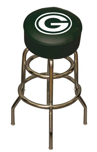 Imperial Green Bay Packers Licensed Bar Stool