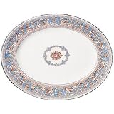 Wedgwood - Florentine Turquoise, Oval Dish 35cm