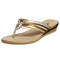 Annie Women's Dixie Sandal,Metallic Multi,13 M US