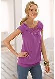 Chadwicks Appliqué Blouson Top
