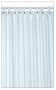 EnviroCurtain Recycled Polyester Water Repellant & Mildew Resistant Fabric Wide Stall Size Shower Curtain or Liner Light Blue 54 x 72
