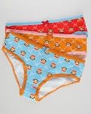Paul Frank The Michaels Picot Brief 3 Pack,Intimates for Women