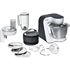Bosch 3.9 Litre 700 Watt Styline Kitchen Machine, White/ Grey
