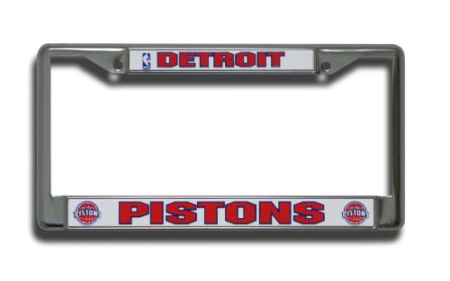 Detroit Pistons Chrome Frame