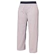 Heather Gray solid color jersey elastic waist comfortable unisex pants pajamas leisure, no fly,