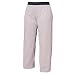 Heather Gray solid color jersey elastic waist comfortable unisex pants pajamas leisure, no fly, 5 adult sizes