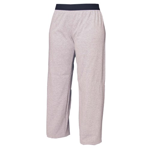Heather Gray solid color jersey elastic waist comfortable unisex pants pajamas leisure, no fly, 5 adult sizes