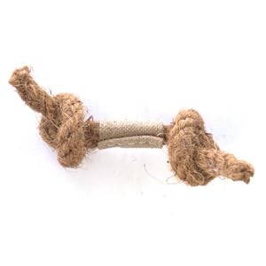 ABO Gear Jute Dog Toy, Knotted Rope