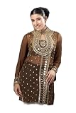 Stones and sequins work Ladies Tunic Top Party wear