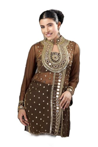 Stones and sequins work Ladies Tunic Top Party wear
