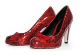 Ladies Sexy Red Sparkle High Heel Shoes - 24