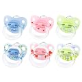 NUK 10176003 - Silikon Beruhigungssauger (Schnuller) Happy Days, Gr��e 2 (6-18 Monate), kiefergerecht, BPA-frei, 2 St�ck, Farbe nicht frei w�hlbar