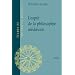 L'esprit de la philosophie m�di�vale