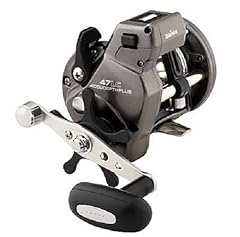 Daiwa Accudepth Plus Line Counter Levelwind Reel, Walleye Specialty with Dual Paddle Handle, Size 17 