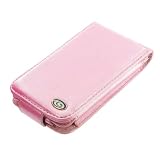 Apple iPod Touch 1st Generation Pink Premium Leather Flip Case with Rotating Belt Clip (Not Compatible with 2nd Generation iTouch)