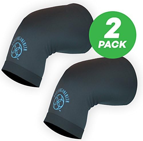 Knee Compression Sleeve - Relief for Knee Arthritis, Pain, Soreness, Injury (2 Pack) (XXXL)