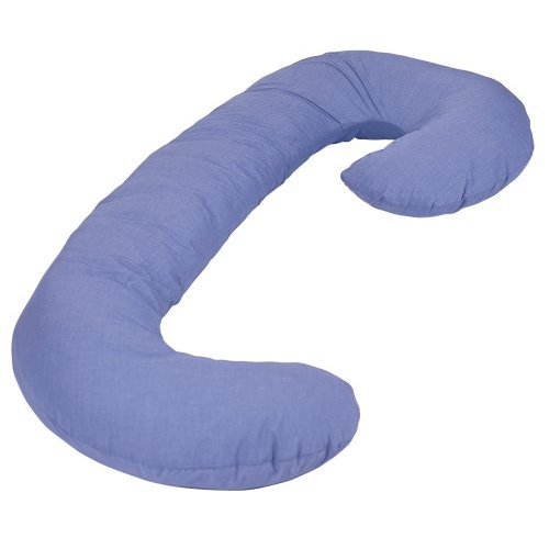 Leachco Snoogle Deluxe Total Body Pillow Color DenimB000GID486 : image