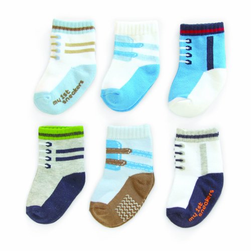 External hard drive:Carter's 6 Pack Boys Shoe Comfy Fit Socks - Blue, 3-12 Months