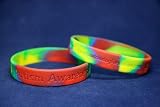 Autism Awareness Silicone Bracelets (50 per bag)