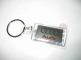 Solar Powered Flashing LCD Key Chain Keychain Key Ring Audi