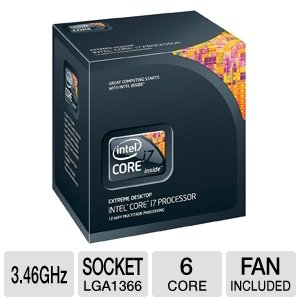 Intel Core i7-990X Extreme Edition Processor 3.46 GHz 12 MB Cache Socket LGA1366