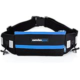 Running Belt By Camden Gear. Fits iPhone 6 6s Plus And Android Smartphone. Perfect for Waist Sizes 24"-47'. Men and Women