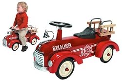 Schylling Fire Truck Metal Speedster