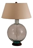 Pinzon Aquamarine Recyled Glass Table Lamp