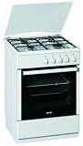 Gorenje GI 62123 AW Gasherd / 60 cm Breite / 11.3 kWh / 47 L / EcoClean / inclusiv FG-Düsen