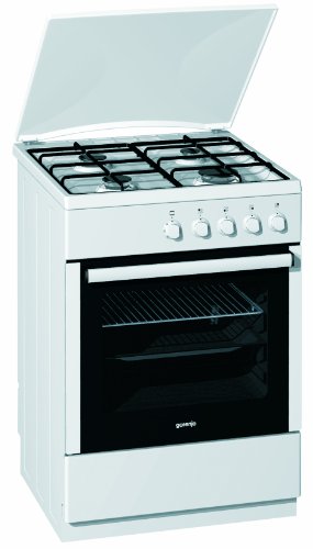 Gorenje GI 62123 AW Gasherd / 60 cm Breite / 11.3 kWh / 47 L / EcoClean / inclusiv FG-D&uuml;sen