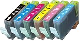Canon Compatible BCI-6 Jumbo Set of 14 Cartridges: 4 Blk + 2 C/M/Y/PC/PM (14pk of BCI6 Ink Cartridges) by LD Products