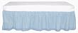 Tadpoles Classic Gingham Crib Skirt - Blue