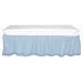 Tadpoles Classic Gingham Crib Skirt - Blue