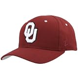 NCAA Zephyr Oklahoma Sooners Crimson Fitted Hat (7 1/4)