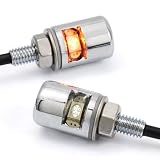 Amber LED License Plate Light Bolts Billet Housing For KTM EXC SMR EXCR 530 450 525... by OEM