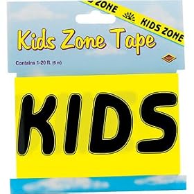 Party Supplies - Kids Zone Tape by Birthday Express
