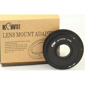 Adapter FD to Canon EOS camera To use FD lenses on canon EOS Cameras T3I T2I 60D