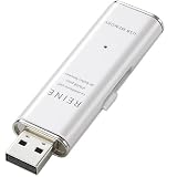 ELECOM USB������ REINE 4GB �z���C�g MF-XWU204GWH