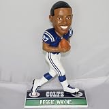 Reggie Wayne Indianapolis Colts End Zone Bobblehead Figurine