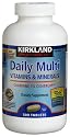 Kirkland Signature Daily Multi Vitamins & Minerals Tablets, 500-Count Bottle