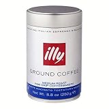 illy, Ground Coffee Drip Grind (Medium Roast, Blue Band), 8.8 Ounce Tins (Pack of 2) 41 JgAiM8CL. SL160 illy, Ground Coffee Drip Grind (Medium Roast, Blue Band), 8.8 Ounce Tins (Pack of 2)