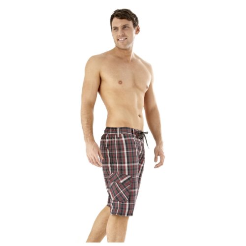 Speedo Herren Watershort Aquabow Hybrid Checked, black/cyclone/stone, M Preisvergleich