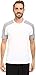 adidas Performance Men's Climacore Short Sleeve Tee, Medium, White/Grey