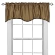 Home Scallop Window Valance - Taupe (54x18")