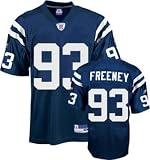 Dwight Freeney Jersey: Reebok Blue Replica #93 Indianapolis Colts Jersey - X-Large