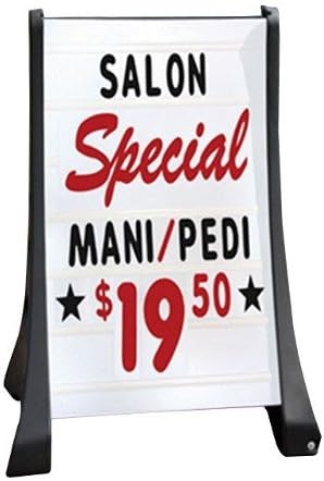 Extra Large Quick Loading Deluxe Message Board Sidewalk Sign