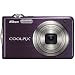 Nikon Coolpix S630 12MP Digital Camera with 7x Optical Vibration Reduction (VR) Zoom and 2.7 inch LCD (Royal Purple)