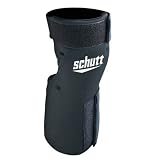 Schutt Sports EZ Slider Left Knee Pad, Black, X-Large/Long