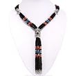 Handmade Turquoise & Red Coral Necklace