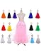 Dresstells® Retro Ankle Length Petticoat Crinoline Underskirt for Long Dress